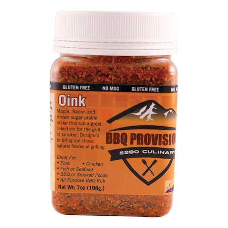 5280 Culinary Chef J's BBQ Provisions Oink BBQ Rub 7 oz OINKRUB-CS